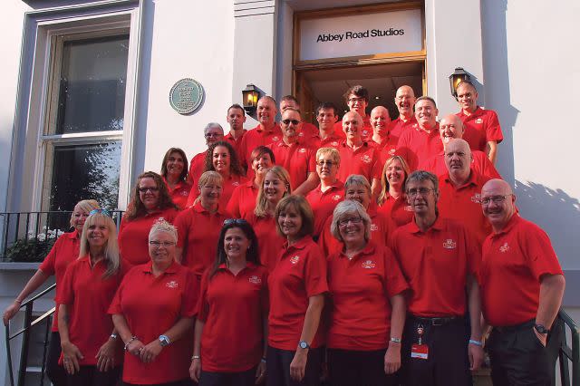 Bristol's Royal Mail choir. 