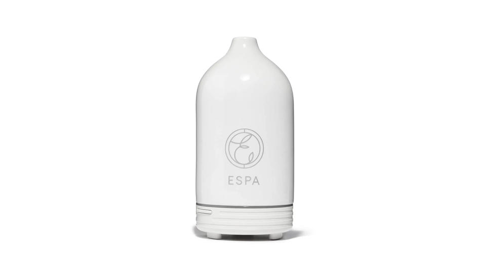 Make your house a relaxing space with this Espa oil diffuser which can change colour.