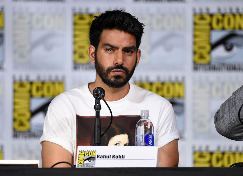 Rahul Kohli, at Comic-Con in 2017, is breaking his silence about being a child sexual abuse survivor. (Photo: Mike Coppola/Getty Images)