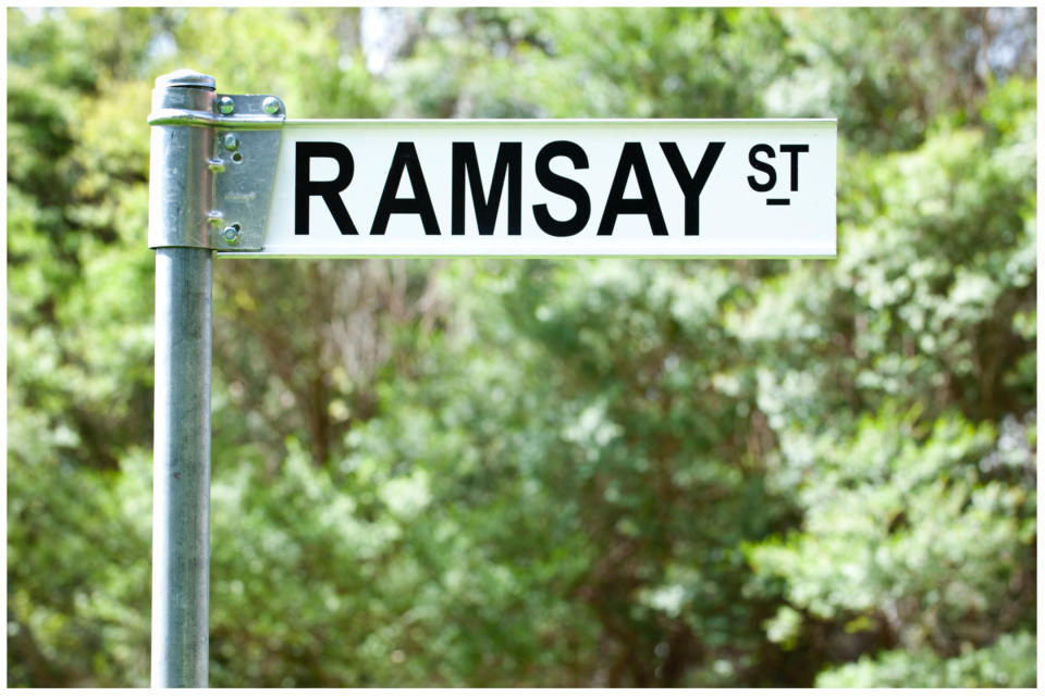 Ramsay Street sign