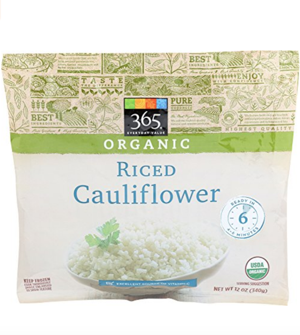 Riced Cauliflower