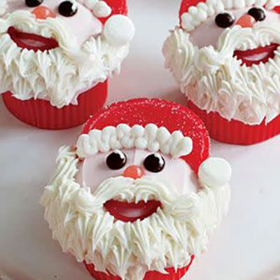 Santa Cupcakes