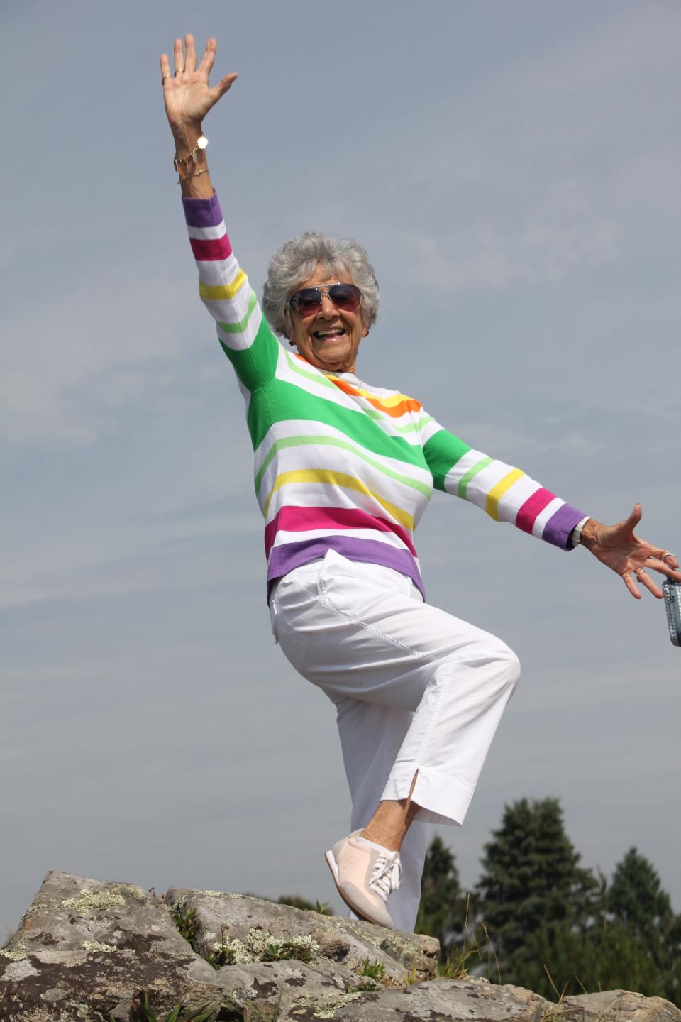 Dancing grandmother Marie Frances O’Brien of Naples has become a TikTok hit as “Fran the Hip Gram."