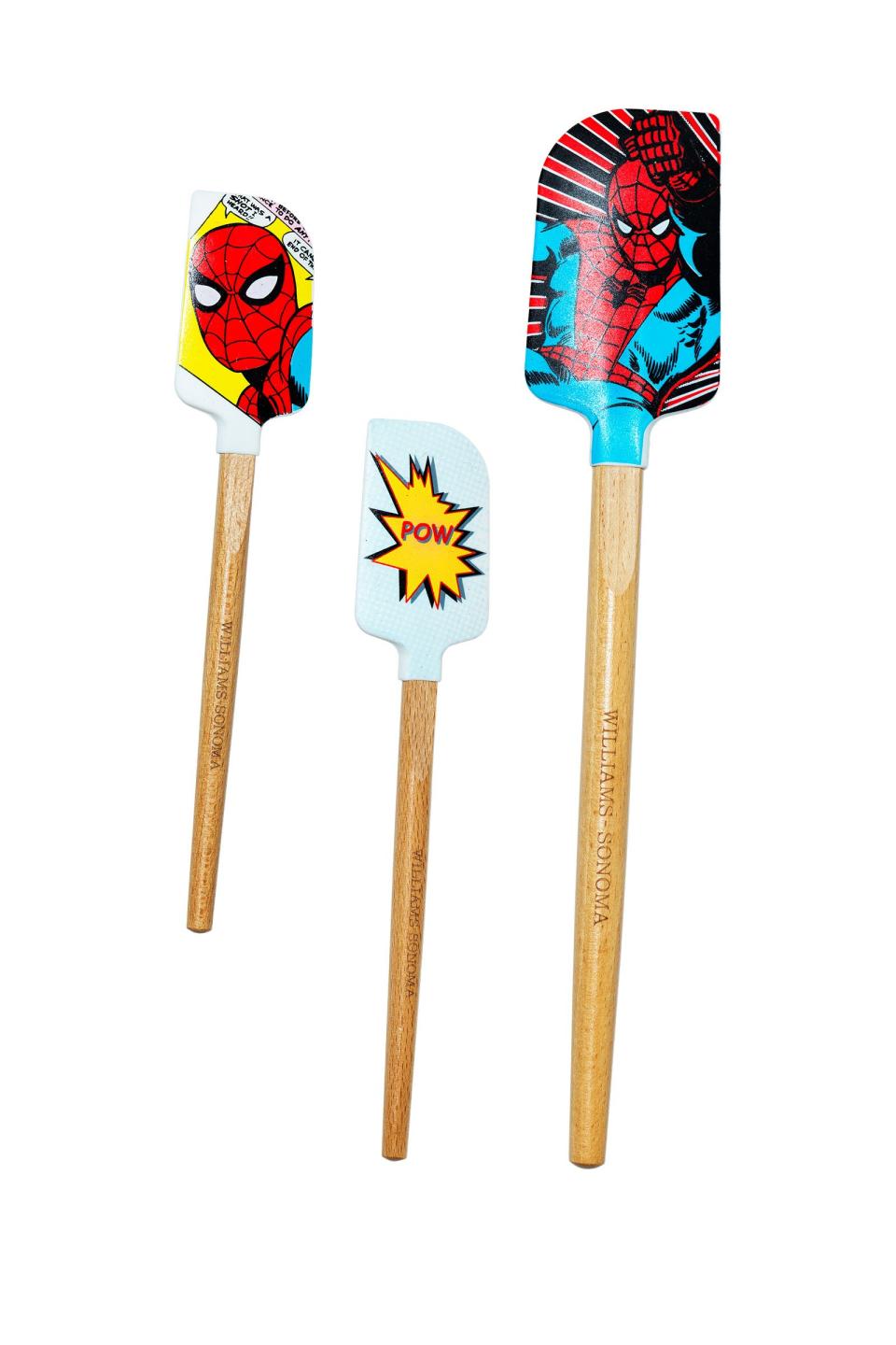 Williams Sonoma Marvel Spider-Man Silicone Spatulas