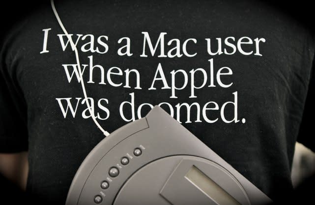 back when apple was doomed tshirt