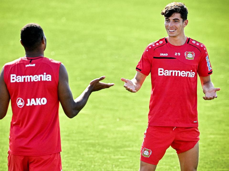 Leverkusen's Kai Havertz: EPA