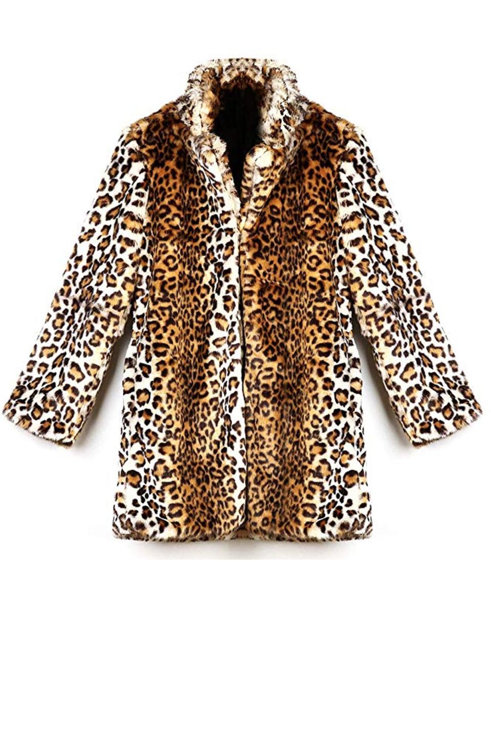 Faux Fur Overcoat