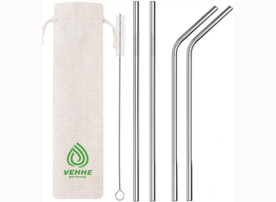 You can use these straws again and again in your favorite 20 oz and 30 oz tumblers. (Source: Amazon)
