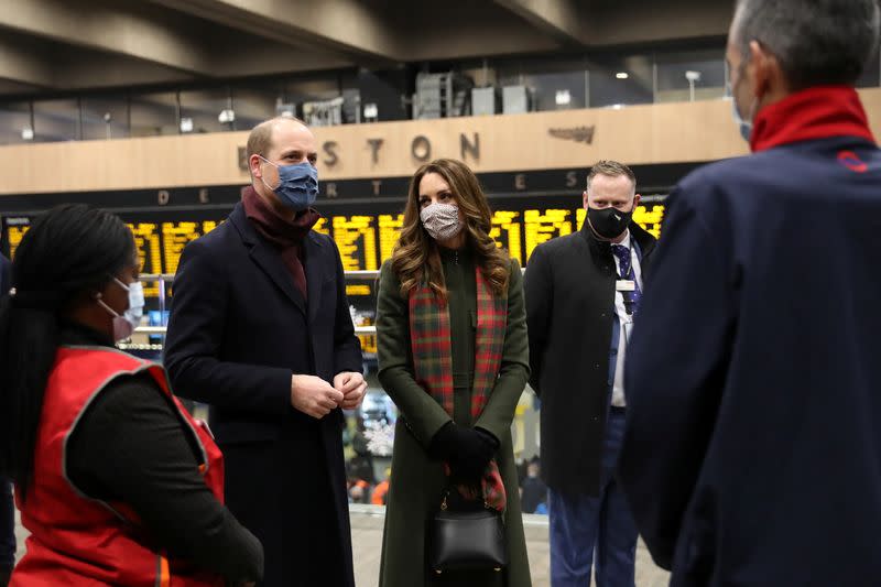 The Duke And Duchess Of Cambridge Visit Communities Across The UK