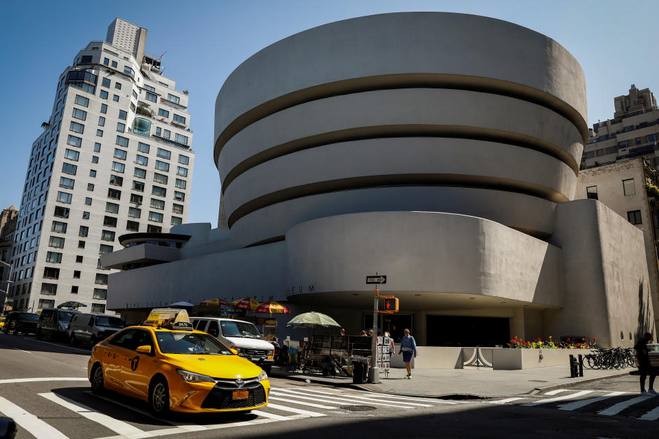 Officials for the Guggenheim Museum in New York said the institution had received $9 million from the Sackler family between 1995 and 2015. (Photo: Brendan McDermid / Reuters)