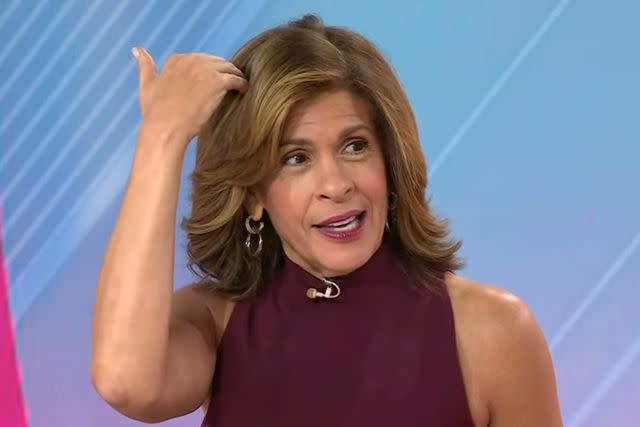 <p>NBC</p> Hoda Kotb on Today with Hoda and Jenna on Dec. 19