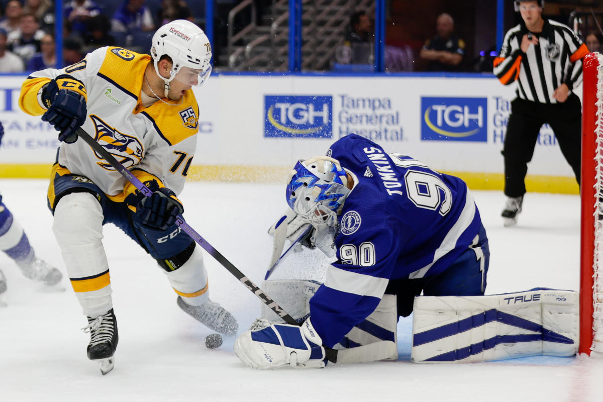 NHL Preseason: Tampa Bay Lightning vs. Florida Panthers, Amalie Arena, Tampa,  October 5 2023