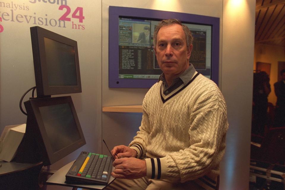 Michael Bloomberg in 1998.