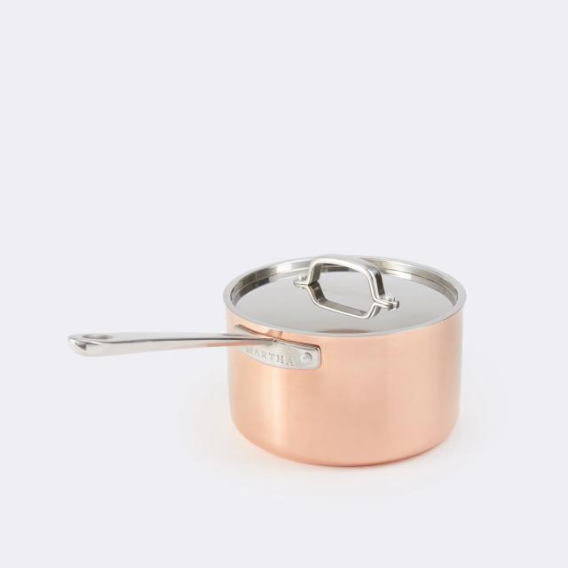 Martha Stewart 3.5 qt Stainless Steel Saucepan with Lid