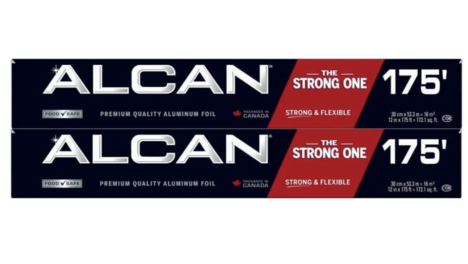 ALCAN Regular Aluminum Foil - Pack of 2 (Photo via Amazon)