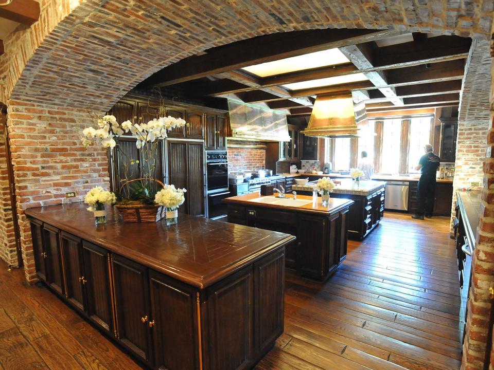<p>Cocina en la casa principal del rancho Neverland.</p>Rex Features