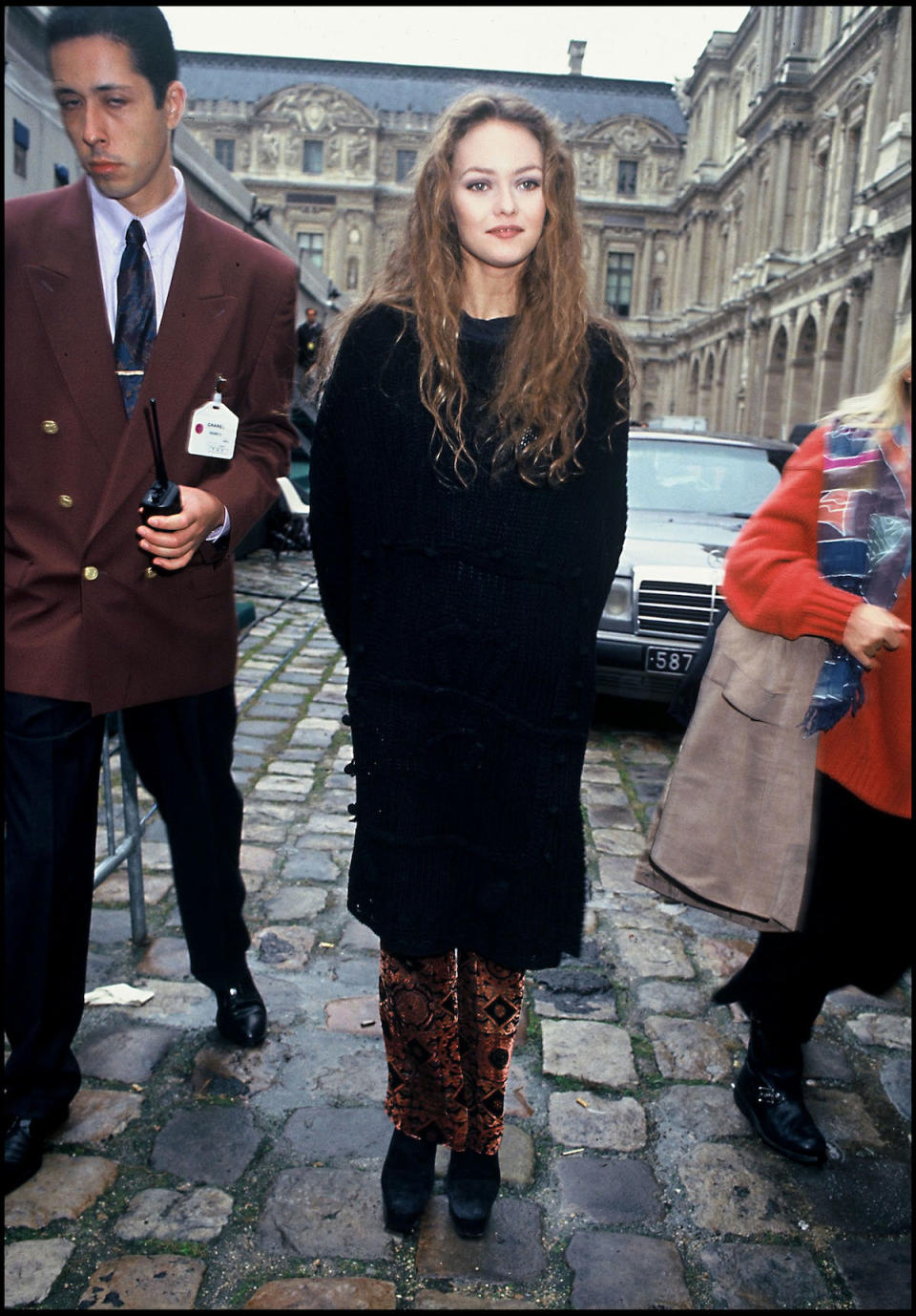 <p>La chanteuse et compositrice Vanessa Paradis, photographiée en 1994, est une icône de mode depuis plusieurs décennies.<br> (Photo : Getty Images) </p>