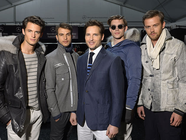 Peter Facinelli and Models