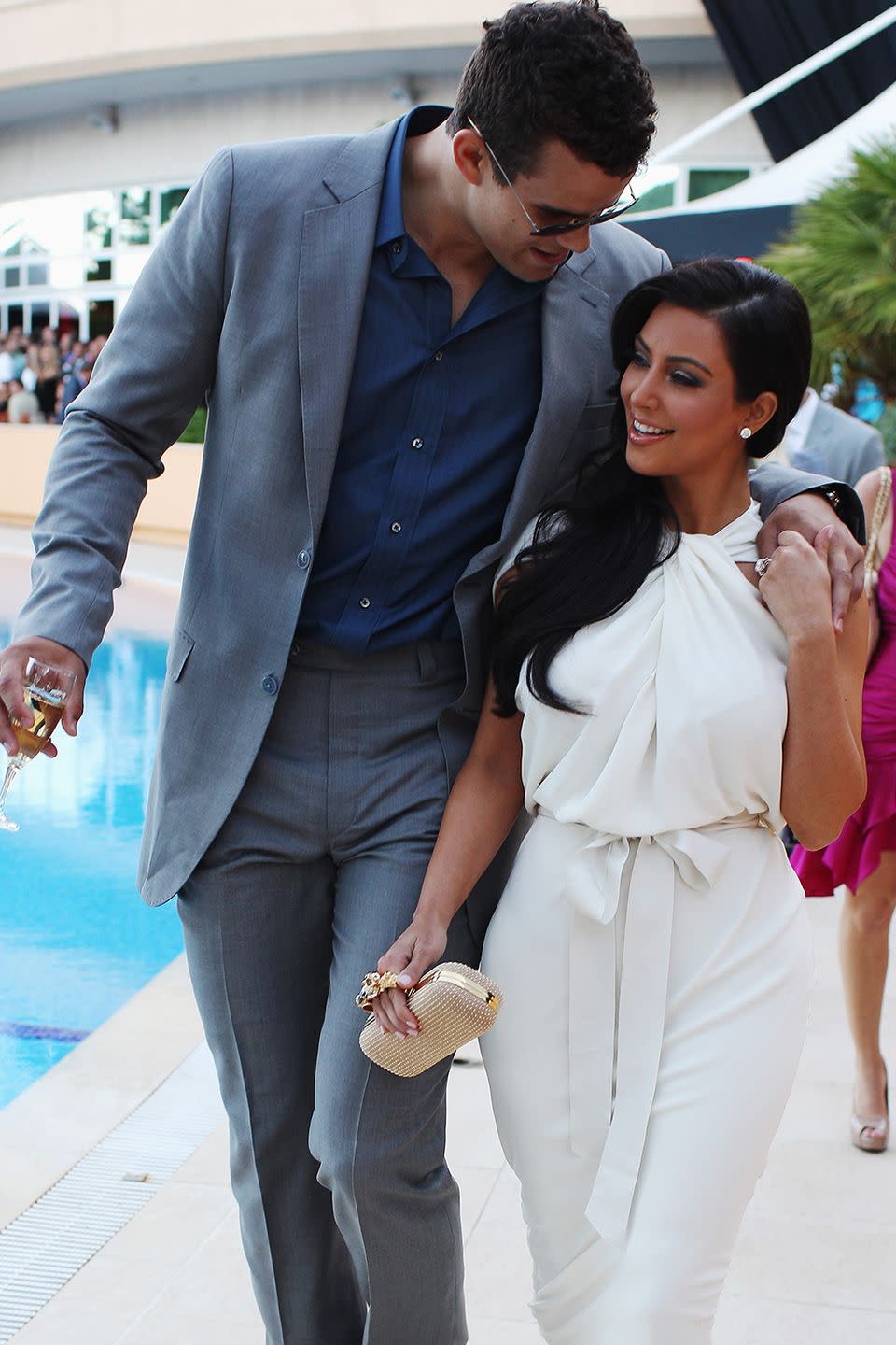 Kim Kardashian and Kris Humphries