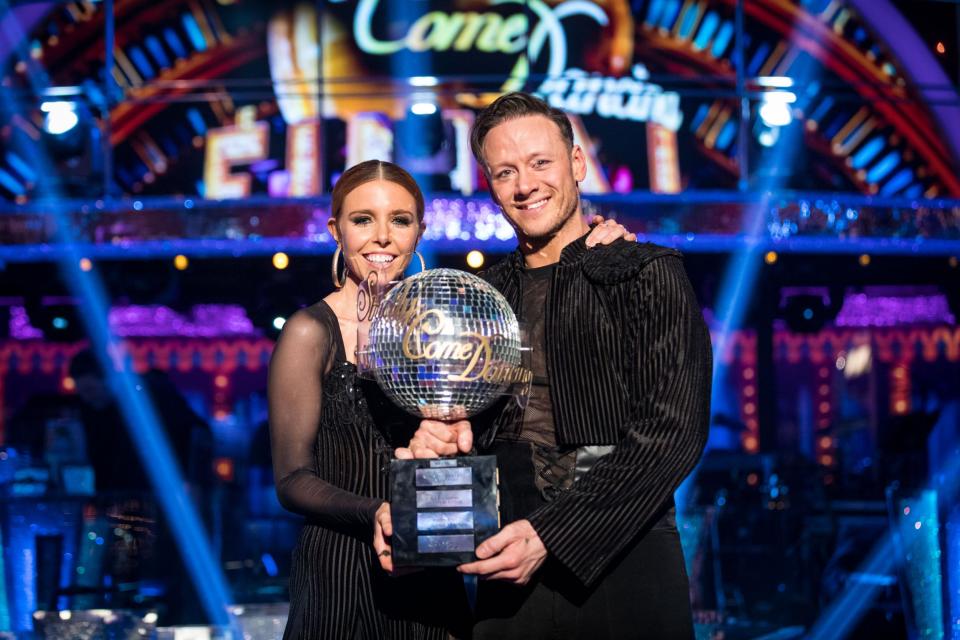 Champions: Stacey Dooley and Kevin Clifton have won Strictly Come Dancing 2018: BBC / Guy Levy