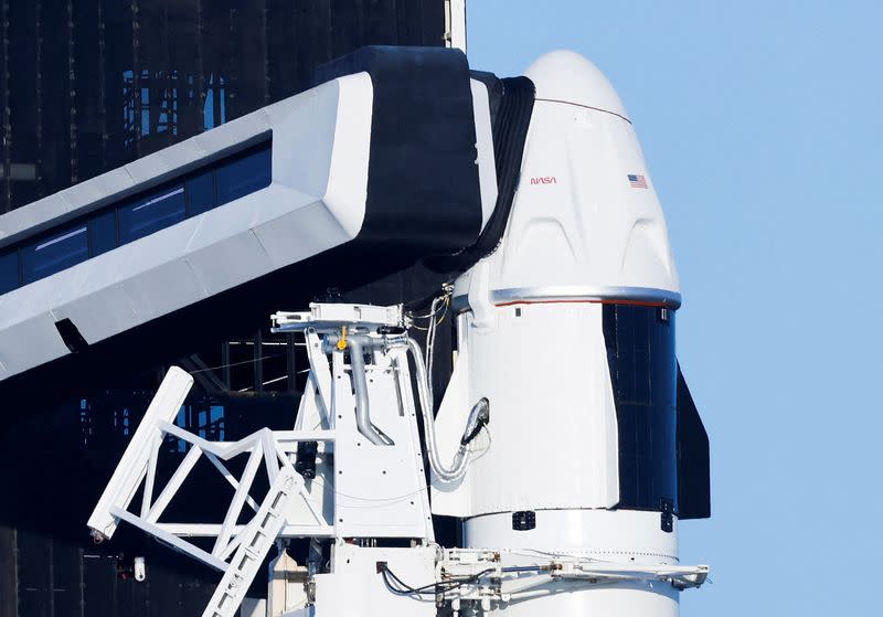 Falcon 9 rocket launch of NASA's SpaceX Crew-6 mission, in Cape Canaveral