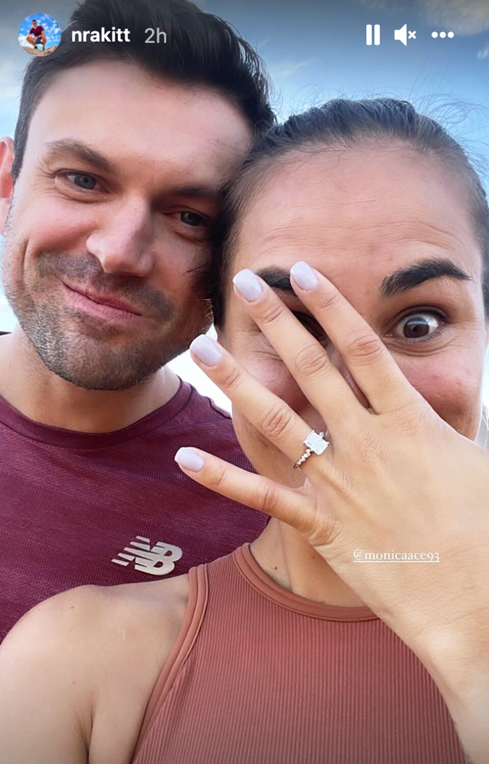 Monica Puig Announces Her Engagement to Boyfriend Nathan Rakitt