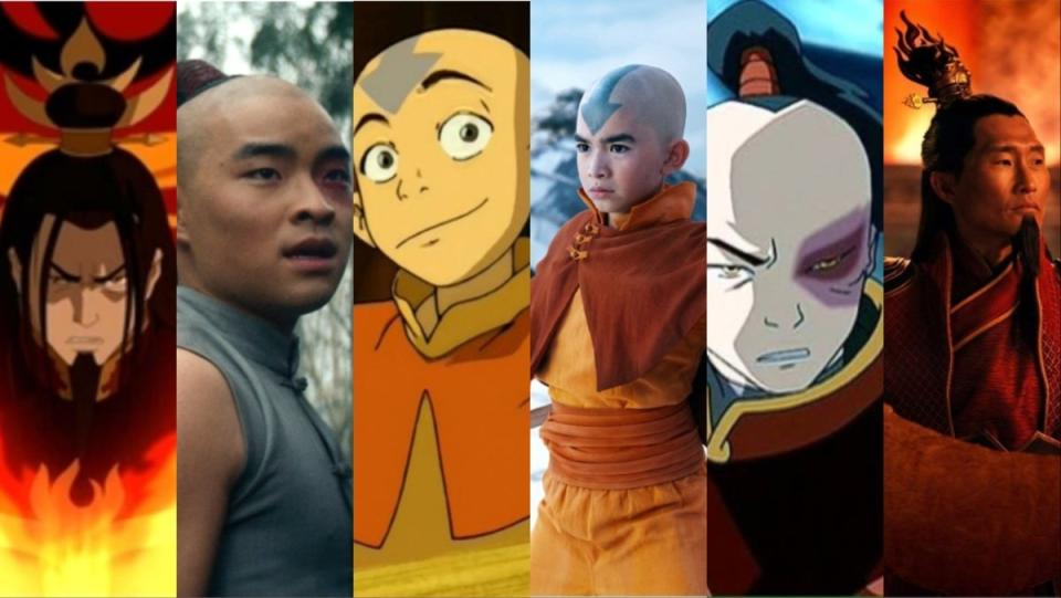 Avatar the Last Airbender, all the characters you need to know for the live action Netflix version, Ozai, Zuko, Aang