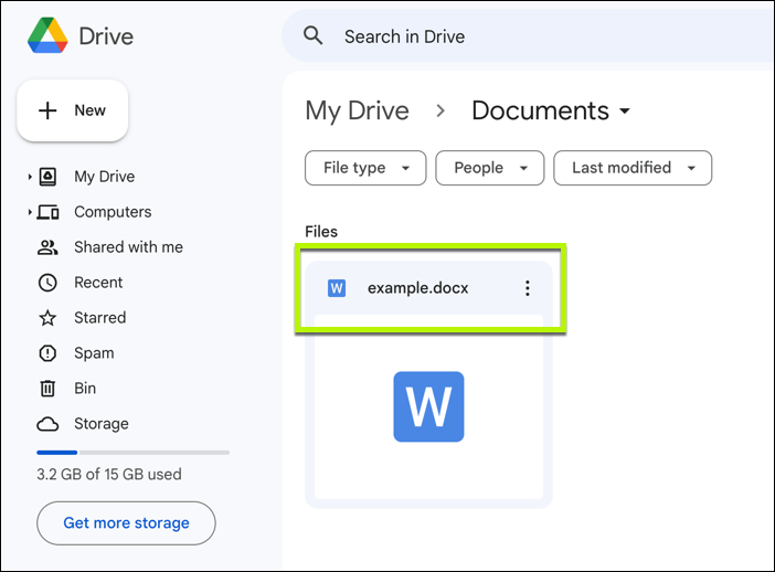 How To Convert A Word Document To Google Docs