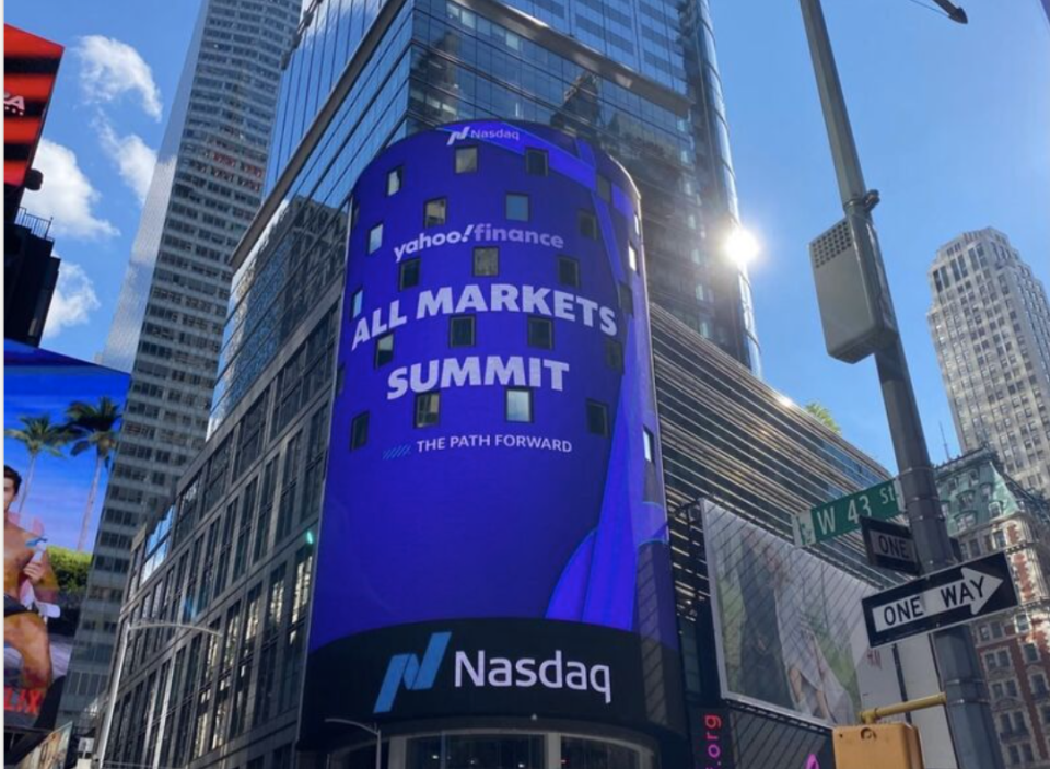 Yahoo Finance descends on the Nasdaq today.