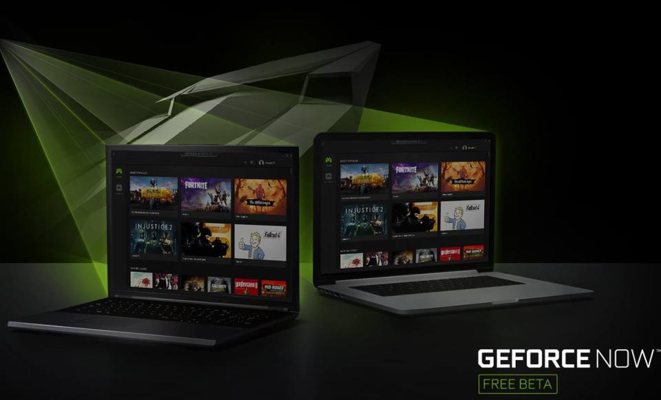 Nvidia’s GeForce Now is available on Macs and PCs.