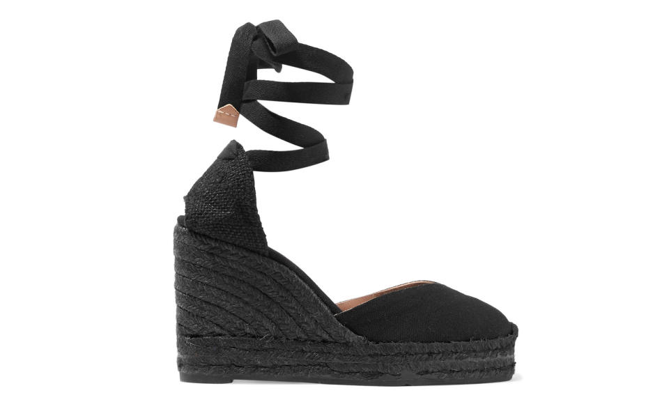 Castañer 'Chiara' Canvas Wedge Espadrilles