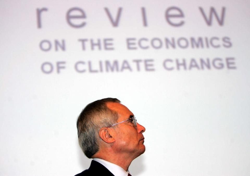 Lord Stern produced a report into climate change in 2006 (Jeremy Selwyn/Evening Standard/PA) (PA Archive)