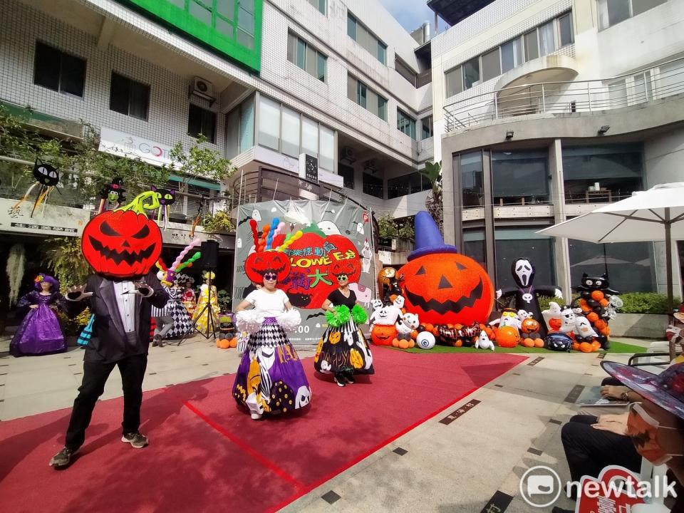 歡樂總動員Halloween藝術街大集合活動，將於10月22日週六於東海藝術街商圈科比意廣場熱鬧登場。   唐復年/攝