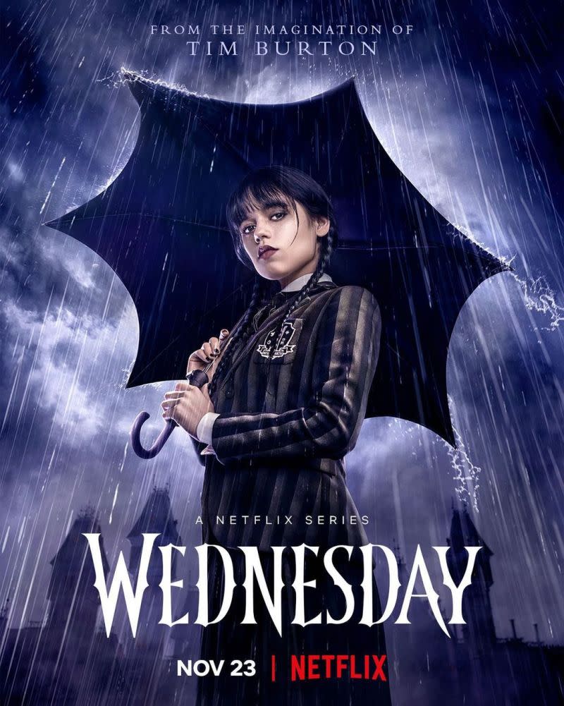 ▲《星期三》成為近期網友最推的神劇。（圖／wednesdaynetflix IG）