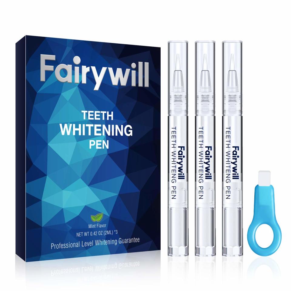 Fairywill Teeth Whitening Pen, 3-Pack (Photo: Amazon)