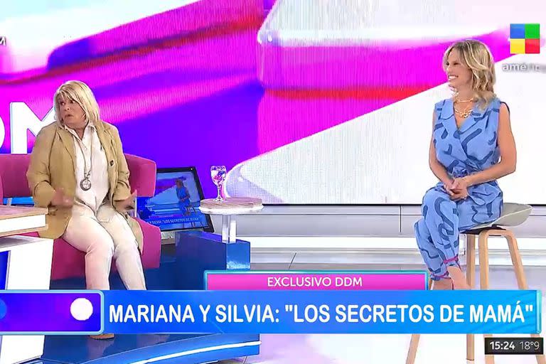 Silvia Mores fue la invitada de lujo de Mariana Fabbiani (Captura video)