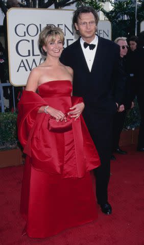 Vinnie Zuffante/Michael Ochs Archives/Getty Natasha Richardson and Liam Neeson attend the 54th Golden Globe Awards in Beverly Hills, California on January 19, 1997.