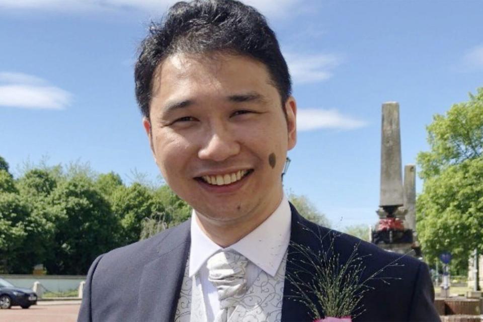 British surgeon Kar Hao Teoh was shot dead at the wheel of his hire car (Just Giving)