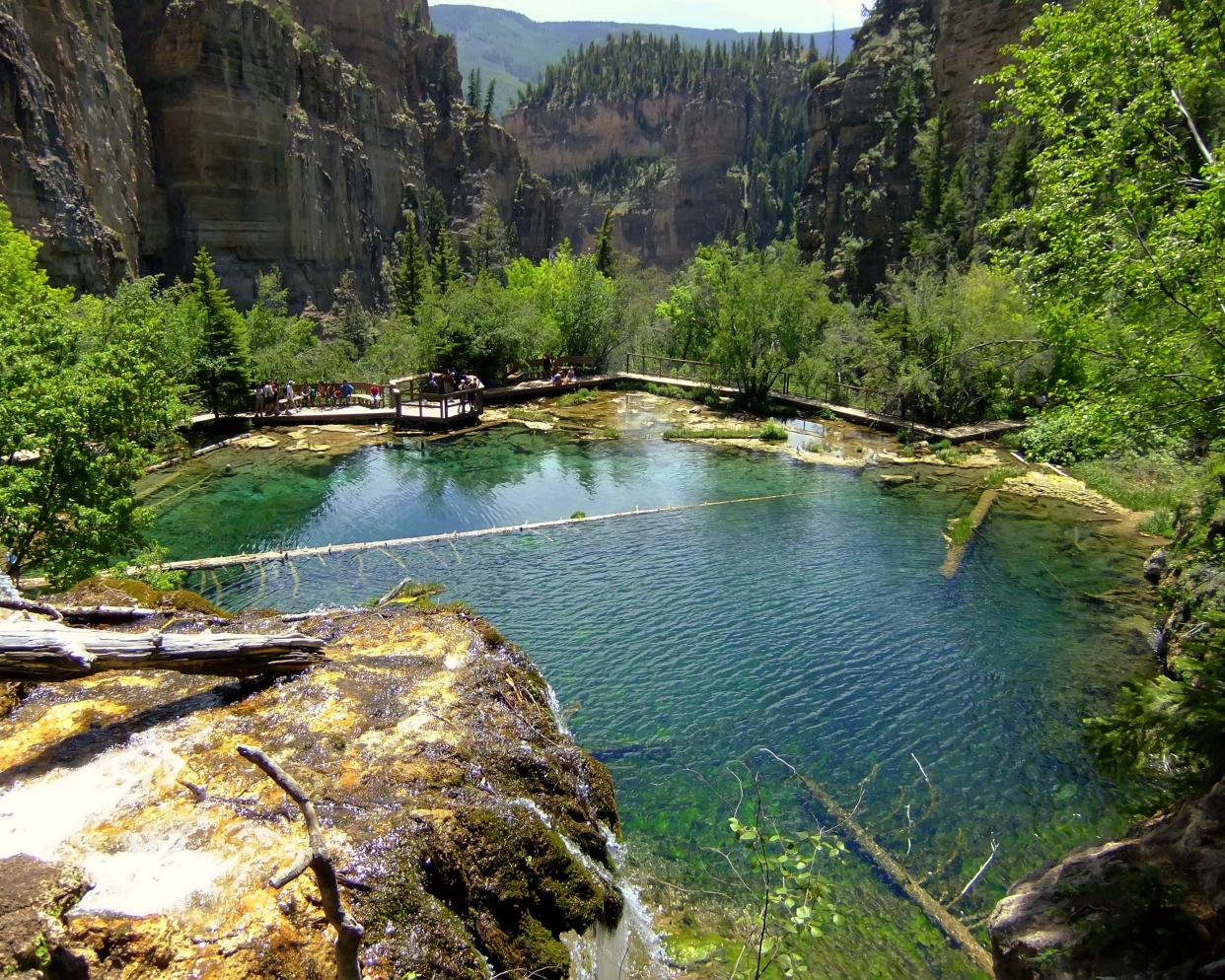 Hanging Lake in Glenwood Springs, Colorado