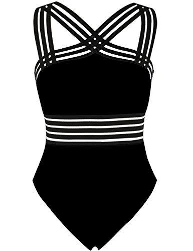 1) Front Crossover Swimsuits