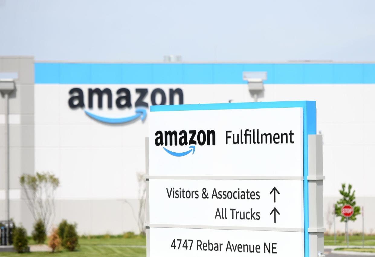 The new Amazon fulfillment center in Canton has opened. The 1 million-square-foot center at 4747 Rebar Ave. NE, began processing and delivering orders Sunday.