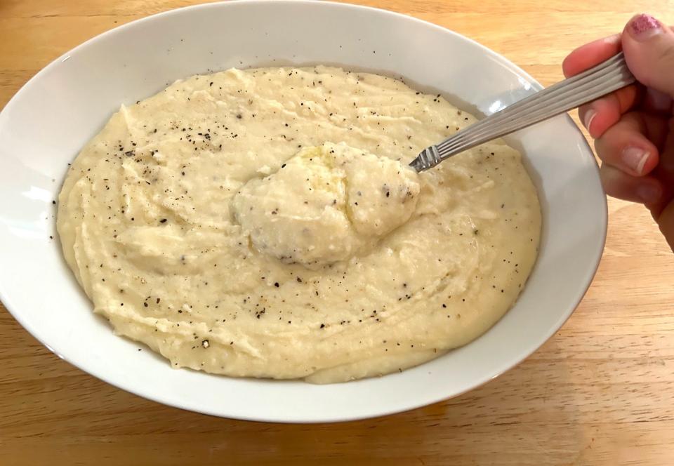 I tried Ina Garten's trick for elevating store-bought mashed potatoes ...