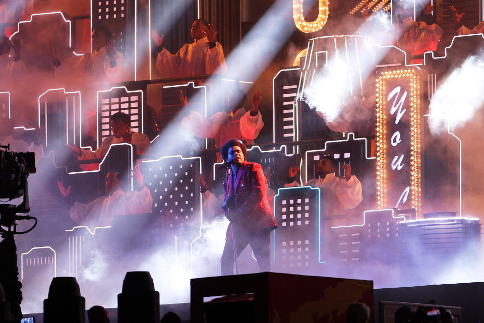 The Weeknd Super Bowl LV Halftime Show