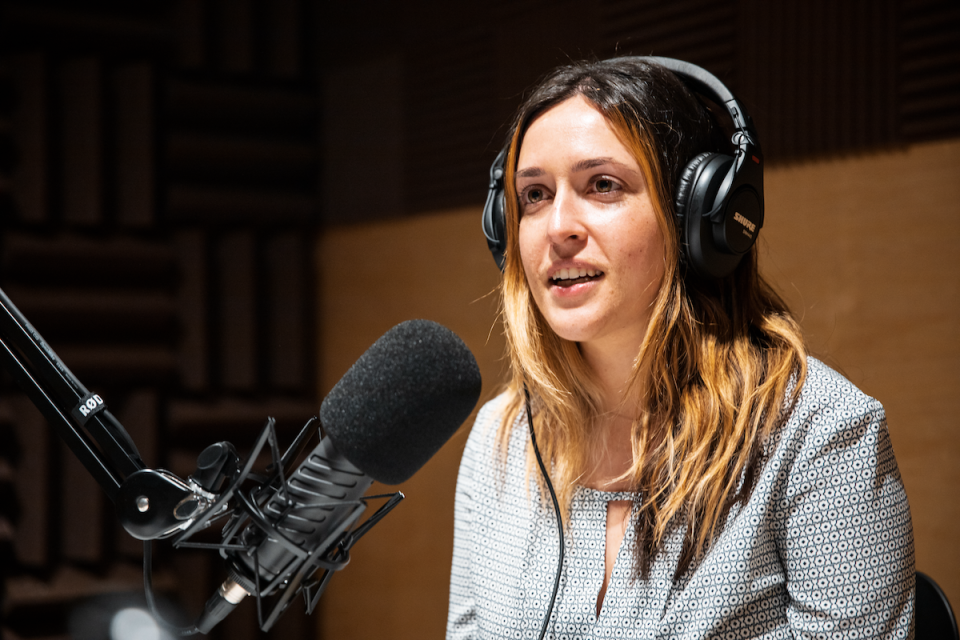 Maya Chupkov, 30, of San Francisco, California, aims to change the narrative around stuttering through her podcast, Proud Stutter.