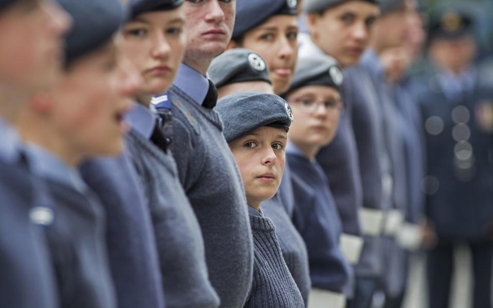 Women in the RAF no longer allowed to wear skirts on parade