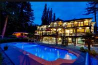 <p>For the opposite of rustic elegance, why not rent a mansion and invite the crew up for the long weekend? This $1,001/night Surrey, B.C., property comfortably accomodates 16 of your closest friends. (Airbnb) </p>