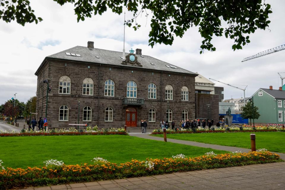 Le Parlement islandais, situé à Reykjavik - ODD ANDERSEN / AFP