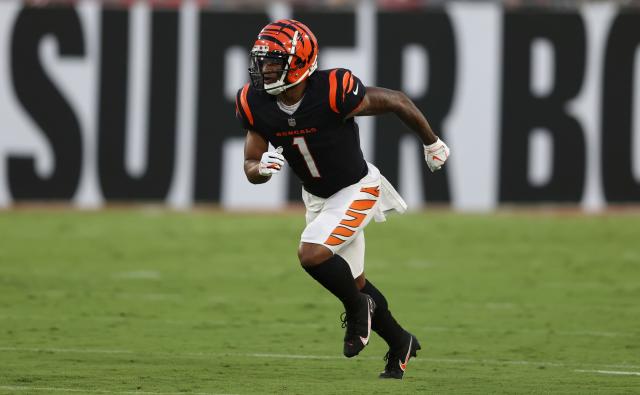 Bengals WR Ja'Marr Chase says preseason drops were due to 'hard to