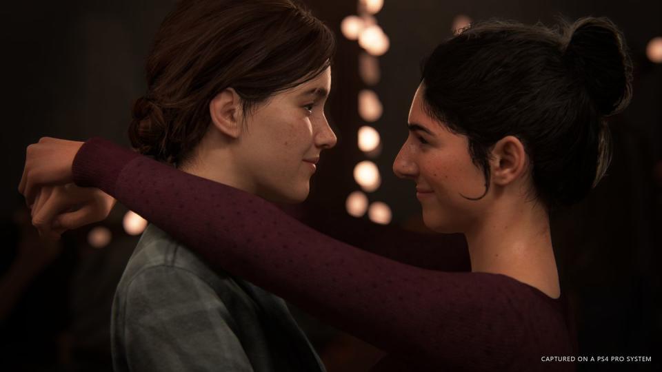 the last of us part 2 ellie and dina
