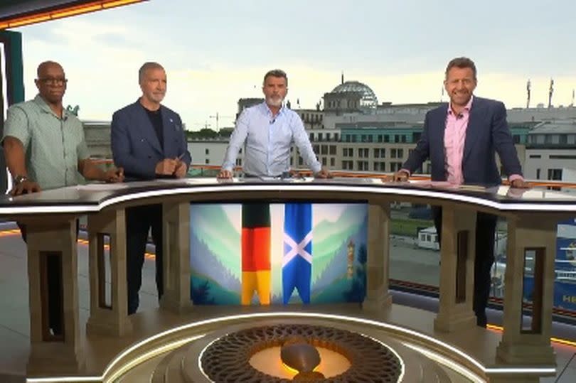 The opening Euro 2024 game between Germany and Scotland was shown on ITV